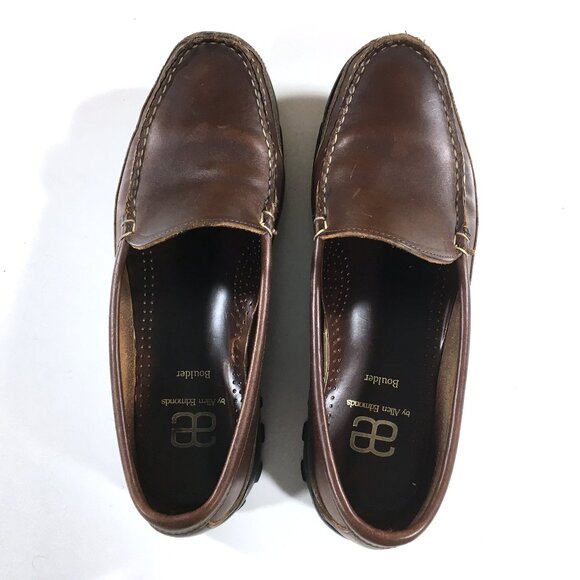 Allen Edmonds Boulder Slip On Driving Moccasins Mens Size 10 D Brown Leather main image 9